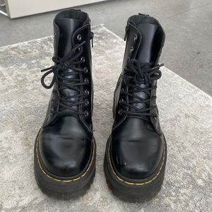 Dr. Martens Jadon Boot Smooth Leather Platforms